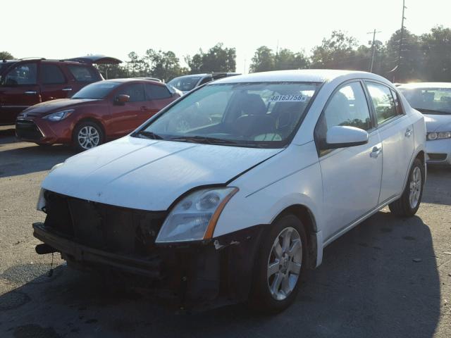 3N1AB61E99L649617 - 2009 NISSAN SENTRA 2.0 WHITE photo 2