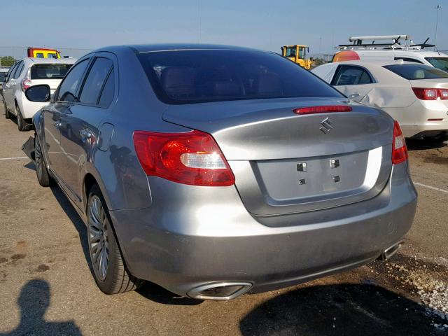 JS2RE9A73A6100185 - 2010 SUZUKI KIZASHI SL SILVER photo 3