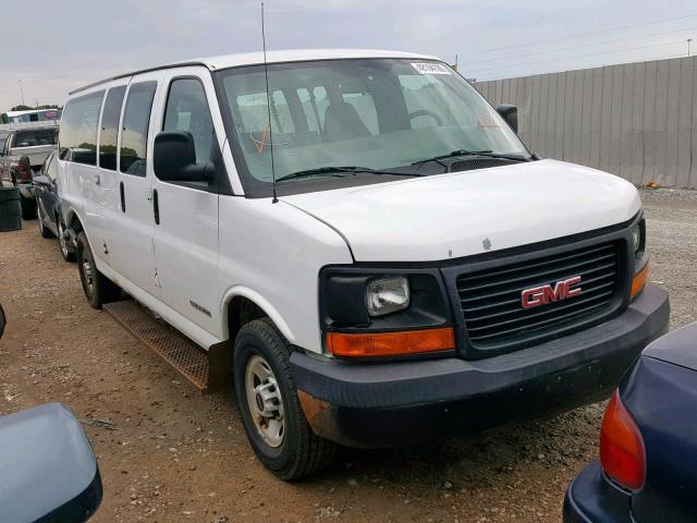 1GJHG39U551138987 - 2005 GMC SAVANA G35 WHITE photo 1