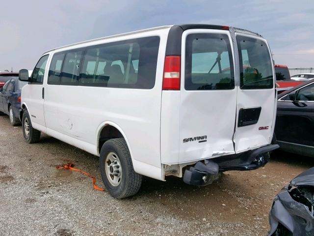 1GJHG39U551138987 - 2005 GMC SAVANA G35 WHITE photo 3