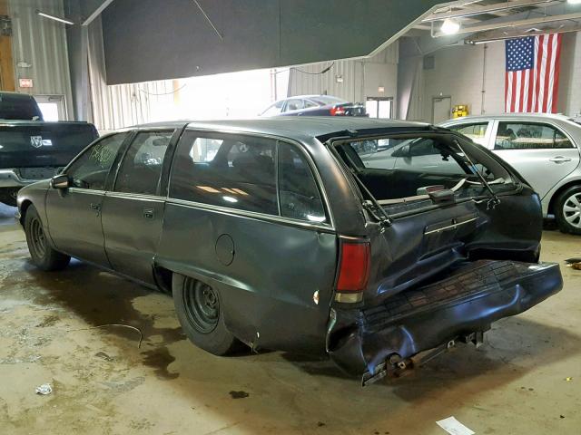 1G1BL8372NW159588 - 1992 CHEVROLET CAPRICE BLACK photo 3