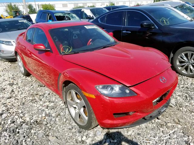 JM1FE17N040128781 - 2004 MAZDA RX8 RED photo 1