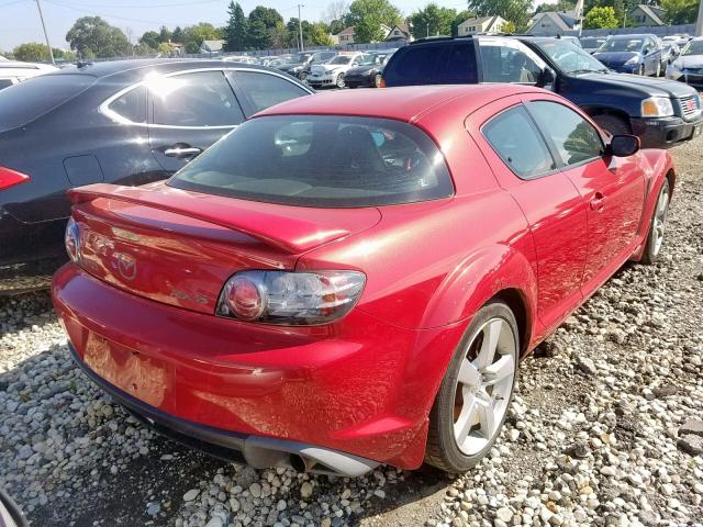 JM1FE17N040128781 - 2004 MAZDA RX8 RED photo 4