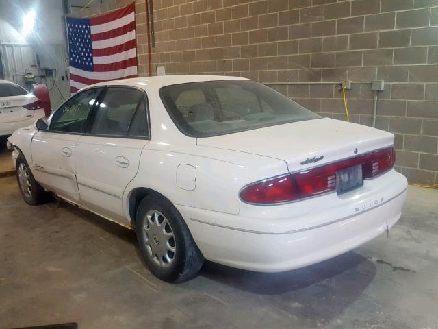 2G4WS52J121154310 - 2002 BUICK CENTURY CU WHITE photo 3