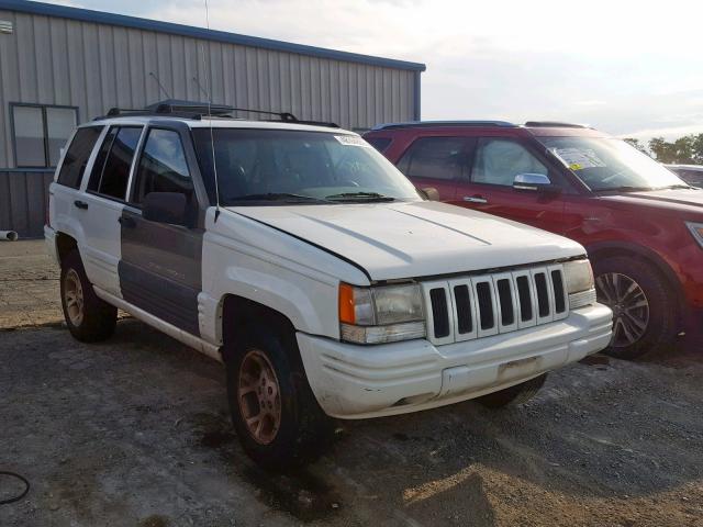 1J4GZ78SXWC238622 - 1998 JEEP GRAND CHER WHITE photo 1