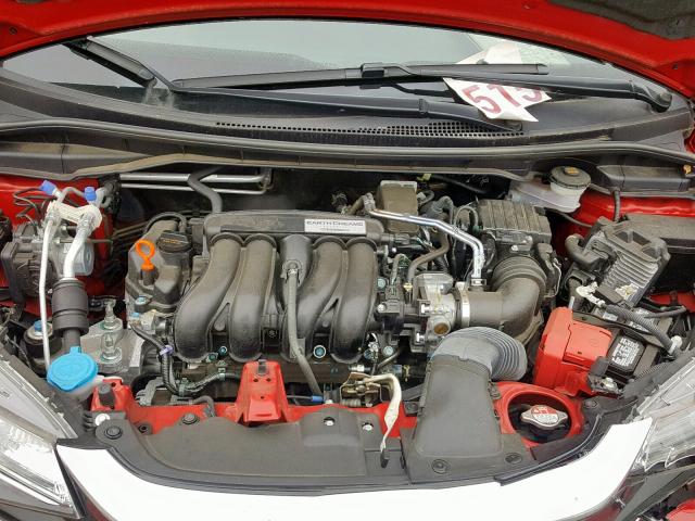 3HGGK5H97JM711297 - 2018 HONDA FIT EX RED photo 7