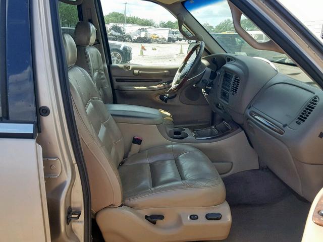 5LMEU27A0YLJ35826 - 2000 LINCOLN NAVIGATOR თაფლისფერი ფოტო 5