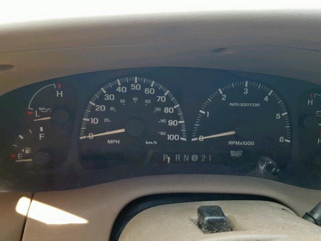 5LMEU27A0YLJ35826 - 2000 LINCOLN NAVIGATOR თაფლისფერი ფოტო 8