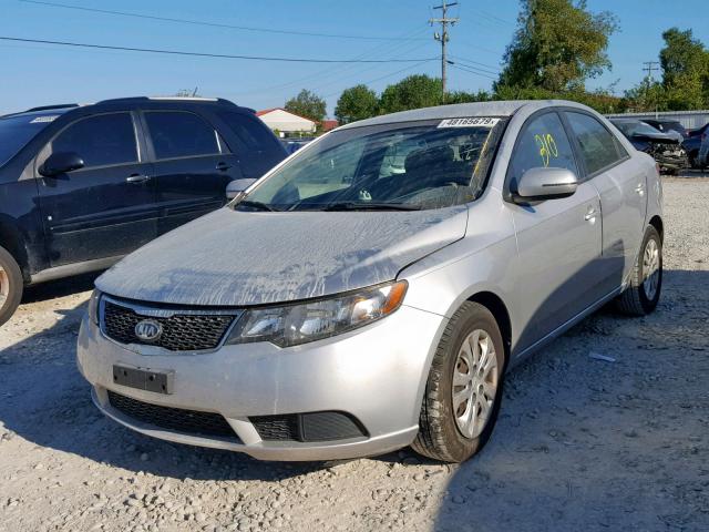 KNAFU4A29C5518196 - 2012 KIA FORTE EX GRAY photo 2