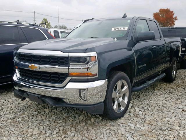 1GCVKREC5JZ233943 - 2018 CHEVROLET SILVERADO GRAY photo 2