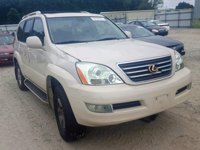 JTJBT20X130013723 - 2003 LEXUS GX 470 WHITE photo 1