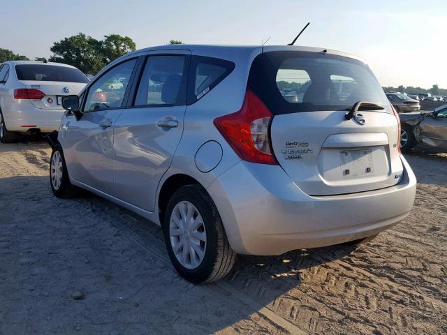 3N1CE2CP4FL402475 - 2015 NISSAN VERSA NOTE SILVER photo 3