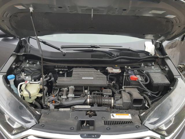 2HKRW2H89HH620341 - 2017 HONDA CR-V EXL GRAY photo 7