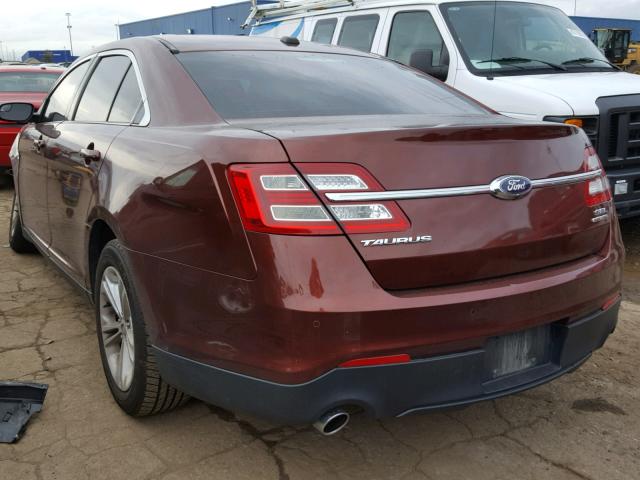 1FAHP2E89FG112441 - 2015 FORD TAURUS SEL BROWN photo 3