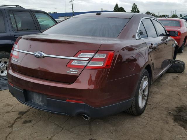 1FAHP2E89FG112441 - 2015 FORD TAURUS SEL BROWN photo 4