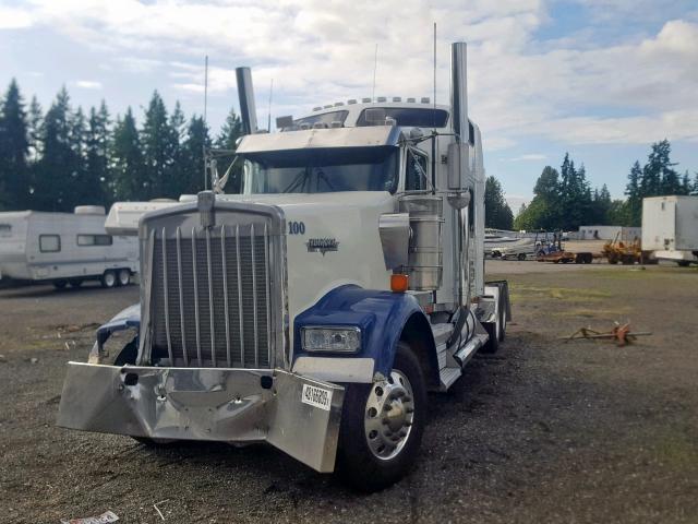 1XKWDB9XXXR815956 - 1999 KENWORTH CONSTRUCTI WHITE photo 2