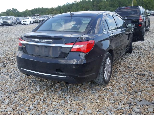 1C3CCBCG1DN533951 - 2013 CHRYSLER 200 LIMITE BLACK photo 4