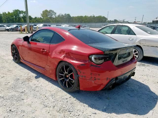 JF1ZNAA14D2725669 - 2013 TOYOTA SCION FR-S RED photo 3