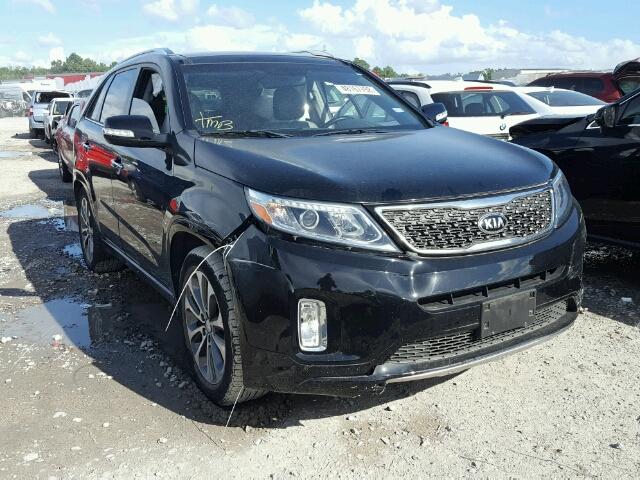 5XYKW4A72FG610012 - 2015 KIA SORENTO SX BLACK photo 1