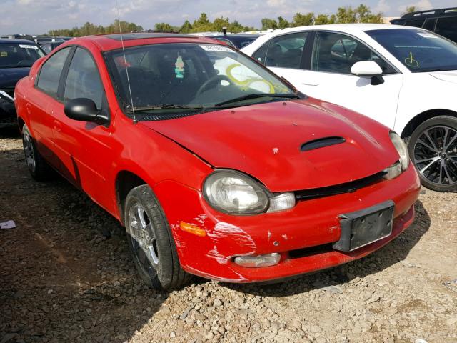 1B3ES56C72D622638 - 2002 DODGE NEON ES RED photo 1