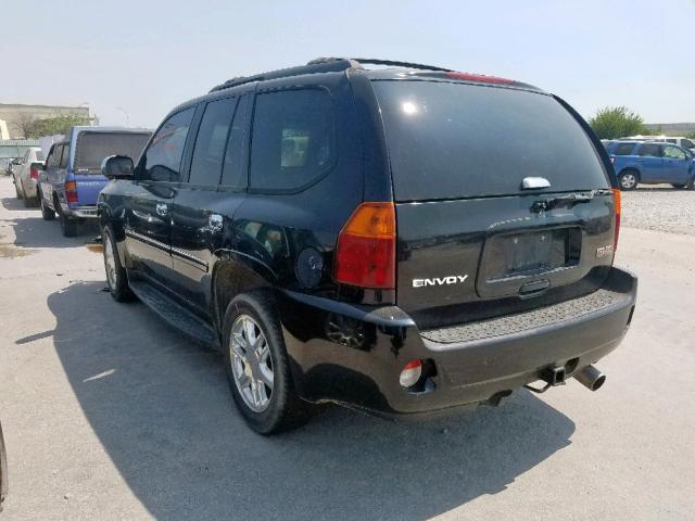 1GKES63MX62226310 - 2006 GMC ENVOY DENA BLACK photo 3