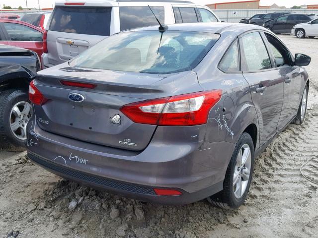 1FADP3F2XDL164812 - 2013 FORD FOCUS SE SILVER photo 4