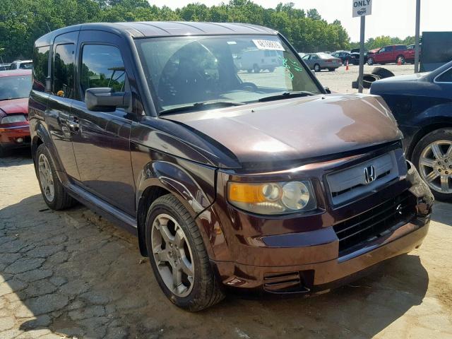 5J6YH18907L006839 - 2007 HONDA ELEMENT SC BROWN photo 1