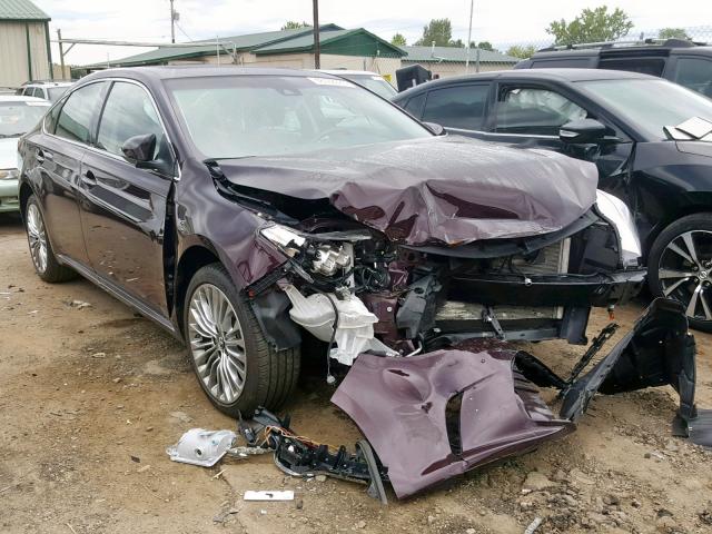 4T1BK1EB0JU268667 - 2018 TOYOTA AVALON XLE RED photo 1