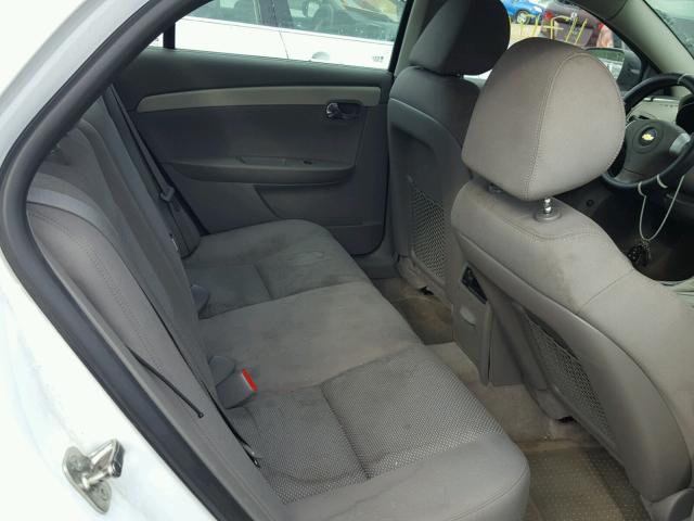 1G1ZA5EU6CF391615 - 2012 CHEVROLET MALIBU LS 白色 照片 6