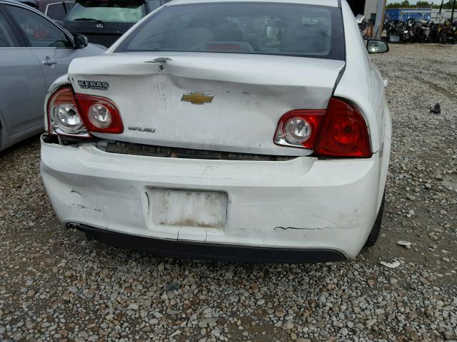1G1ZA5EU6CF391615 - 2012 CHEVROLET MALIBU LS 白色 照片 9