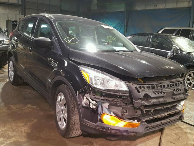 1FMCU0F77DUB93683 - 2013 FORD ESCAPE S BLACK photo 1