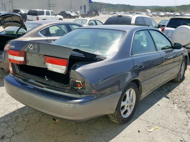 JT8BF28G510332522 - 2001 LEXUS ES 300 GRAY photo 4