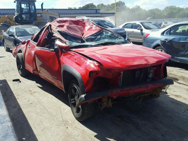 1GCCS136558270539 - 2005 CHEVROLET COLORADO RED photo 1