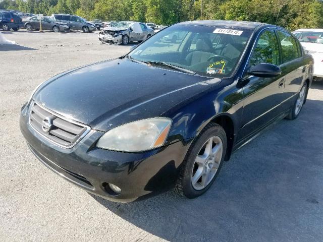 1N4BL11E52C705254 - 2002 NISSAN ALTIMA SE BLACK photo 2