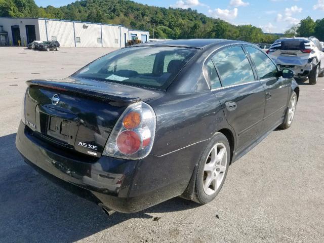 1N4BL11E52C705254 - 2002 NISSAN ALTIMA SE BLACK photo 4