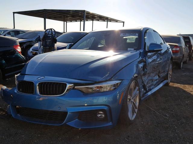 WBA4J5C51JBF07045 - 2018 BMW 440I GRAN TEAL photo 2