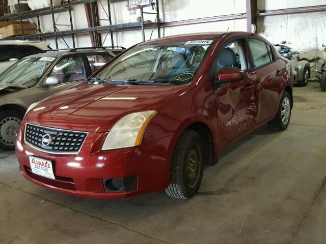 3N1AB61E57L650177 - 2007 NISSAN SENTRA 2.0 RED photo 2