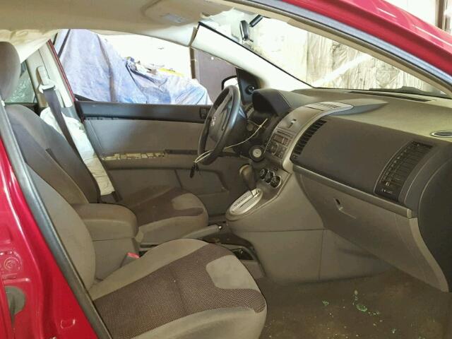 3N1AB61E57L650177 - 2007 NISSAN SENTRA 2.0 RED photo 5