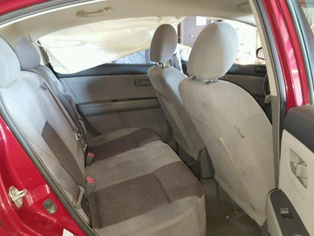 3N1AB61E57L650177 - 2007 NISSAN SENTRA 2.0 RED photo 6