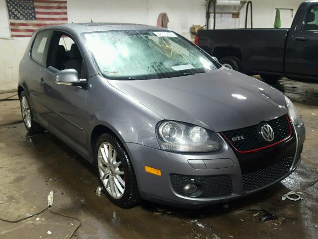 WVWEV71K27W086676 - 2007 VOLKSWAGEN NEW GTI GRAY photo 1