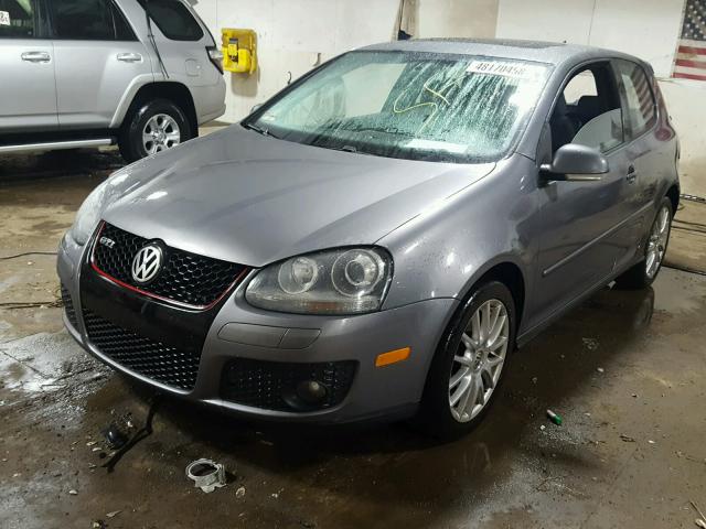 WVWEV71K27W086676 - 2007 VOLKSWAGEN NEW GTI GRAY photo 2