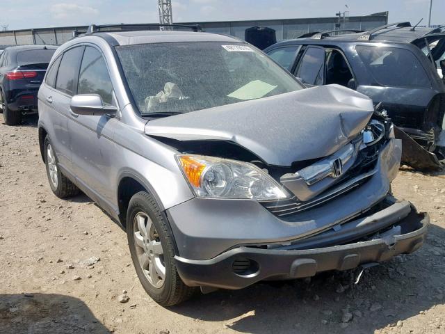 JHLRE48788C015229 - 2008 HONDA CR-V EXL SILVER photo 1