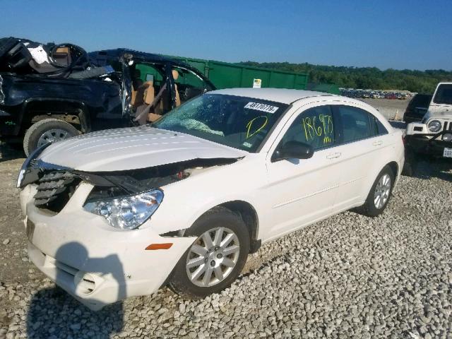 1C3LC46K28N175146 - 2008 CHRYSLER SEBRING LX WHITE photo 2