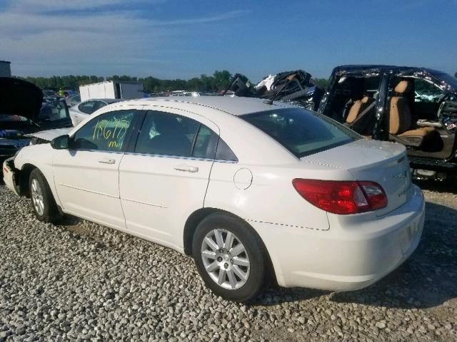 1C3LC46K28N175146 - 2008 CHRYSLER SEBRING LX WHITE photo 3