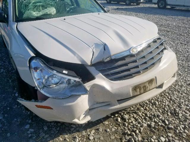 1C3LC46K28N175146 - 2008 CHRYSLER SEBRING LX WHITE photo 9