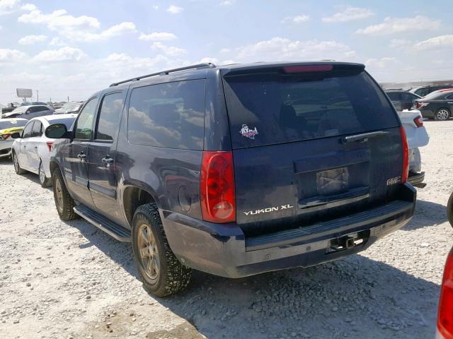 1GKFC16J18R274827 - 2008 GMC YUKON XL C BLUE photo 3