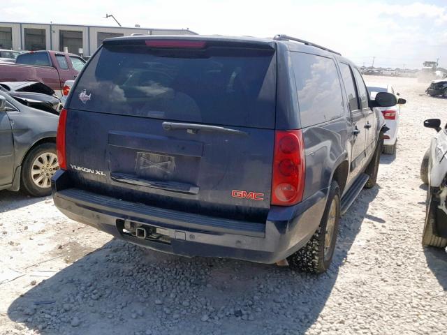 1GKFC16J18R274827 - 2008 GMC YUKON XL C BLUE photo 4