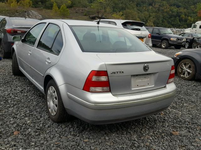 3VWRA69M84M103521 - 2004 VOLKSWAGEN JETTA GL SILVER photo 3