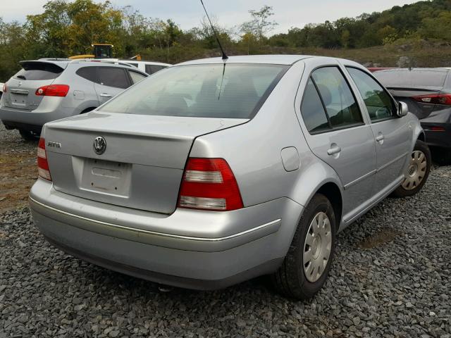 3VWRA69M84M103521 - 2004 VOLKSWAGEN JETTA GL SILVER photo 4