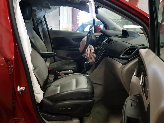 KL4CJDSB8EB715016 - 2014 BUICK ENCORE PRE RED photo 5